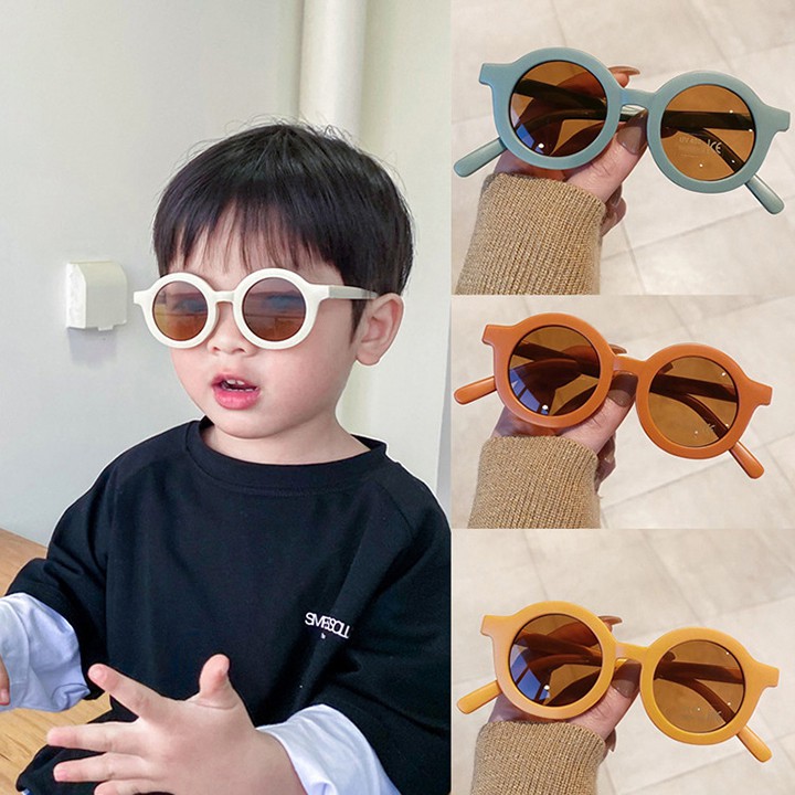Mắt kính cho bé 2021 siêu Cute - Kính thời trang cho bé gái và bé trai - Màu trơn_MS14