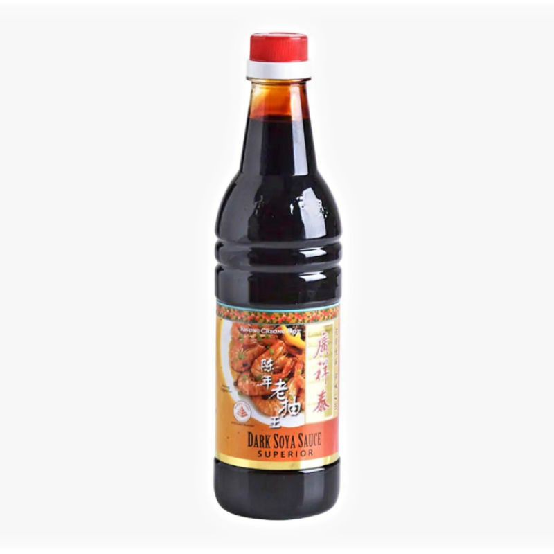 Hắc Xì Dầu Ngọt Singapore Đậm Đặc Kwong Cheong Thye 640ml/ Dark Soya Sauce Superior/ Cháo Ếch Singapore