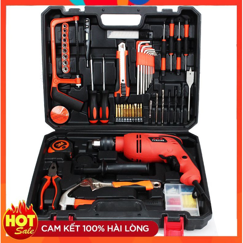 Bộ Máy Khoan Bắt Vít 88 Chi Tiết Công Suất Lớn, Bộ Công Cụ Sửa Chữa Gia Đình Đa Năng