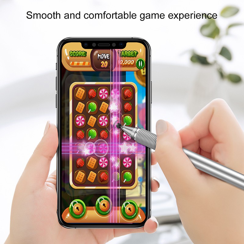 Bút cảm ứng Baseus Golden 2 trong 1 di chuyển siêu mượt cho máy tính bảng tablet , đt samsung ip oppo xiaomi
