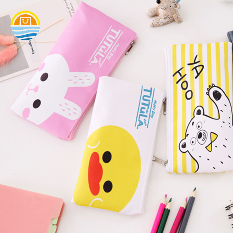Túi Đựng Bút Jp5 In Hình Thỏ Xinh Xắn