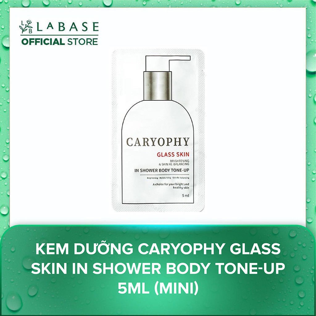 Kem dưỡng Caryophy Glass Skin In Shower Body Tone-Up Chai 300g - Hàng Nhập Khẩu | BigBuy360 - bigbuy360.vn