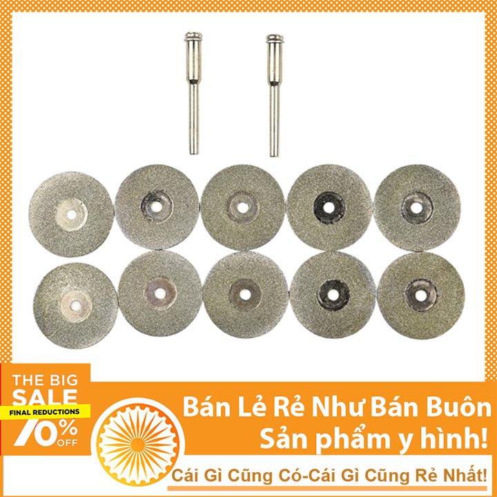 Đĩa Cắt Hợp Kim 20mm - Có Kèm Trục Cắt (Lưỡi Cắt Phíp Đồng) Giá Rẻ