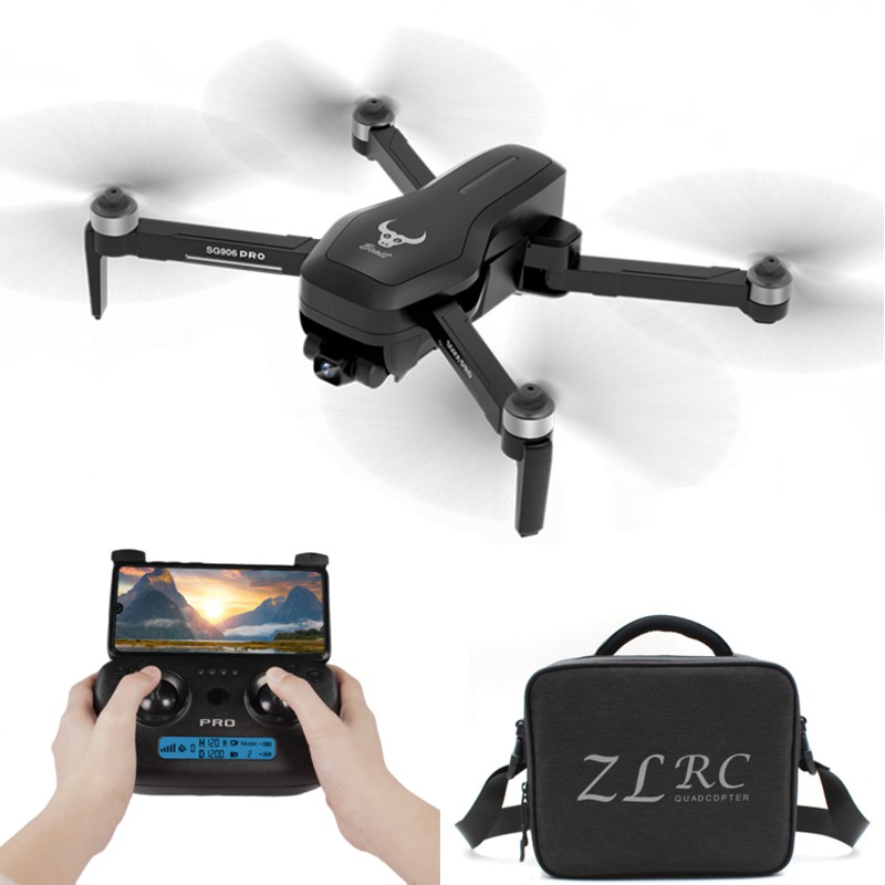 Flycam ZLRC SG906 Pro Kèm balo Gimbal 2 trục chống rung - GPS Camera WIFI 5G FPV 4K