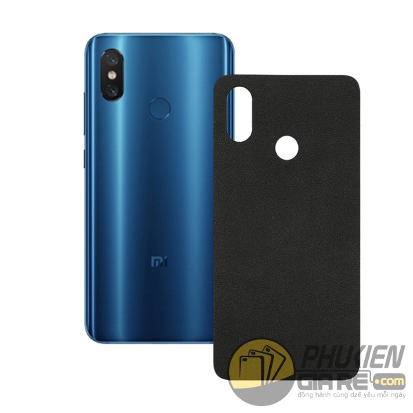 Miếng dán da Xiaomi Mi 8 da Nappa mềm mại, sang trọng