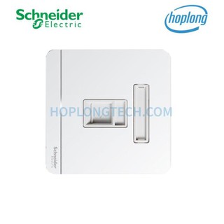 Bộ ổ cắm mạng đơn Cat6 Schneider E8331RJS6_WE
