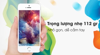 Điện Thoại Apple Iphone 5s ( 1GB/16GB ). Hàng cũ đẹp 90-95% .