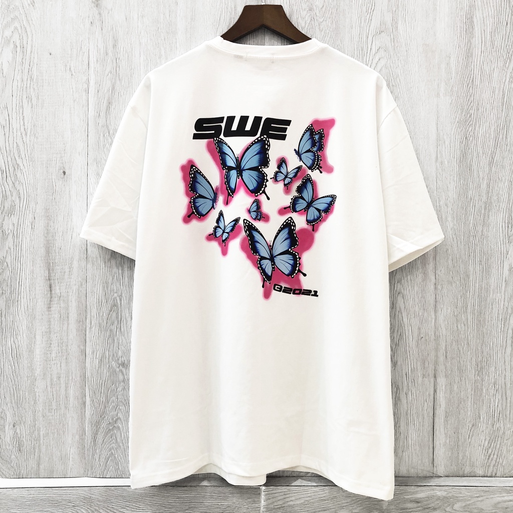 Áo thun tay lỡ SWE cao cấp, áo phông nam nữ T shirt unisex, Dricco official