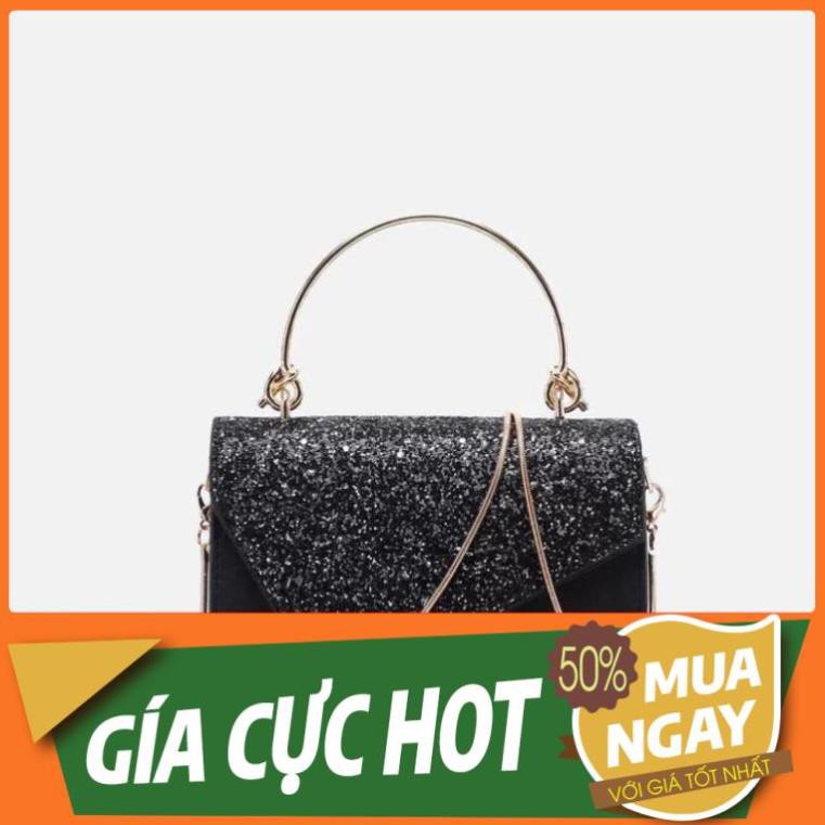 SIÊU BÈO SIÊU RẺ RẺ MẠT túi xách bling bling nữ kim tuyến láp lánh dây xích quảng châu