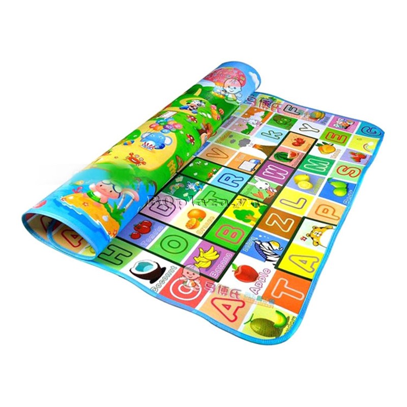Thảm xốp 2 mặt cho bé Maboshi (Nhiều màu)