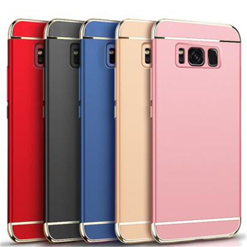 ốp điện thoại Mặt Nhám 3 Trong 1 Cho Samsung Galaxy A8 A9 S10 5g S20 S21 Plus 2018 Ultra Note 10 Pro