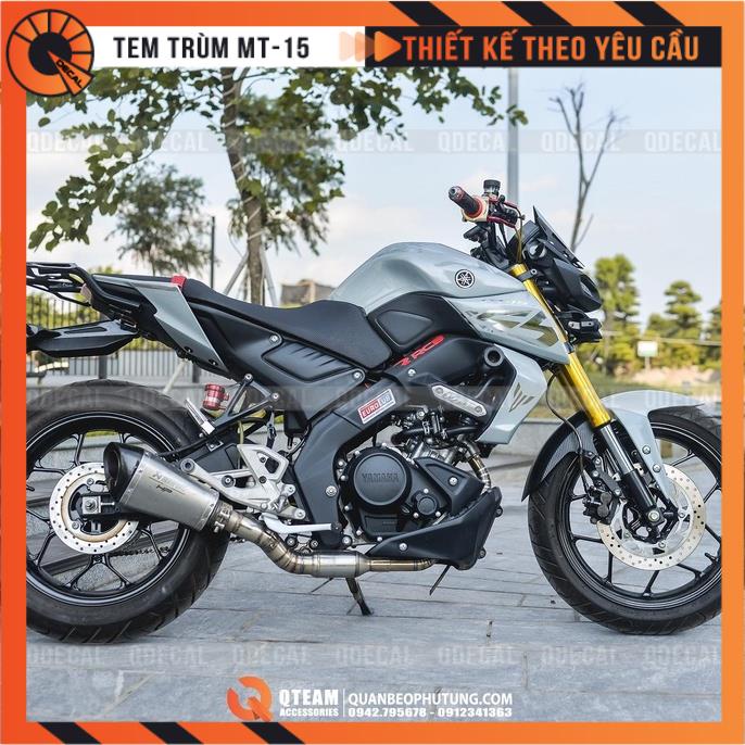 Tem trùm MT15 màu xi măng hottrend ghép tem rời chrome thiết kế theo yêu cầu