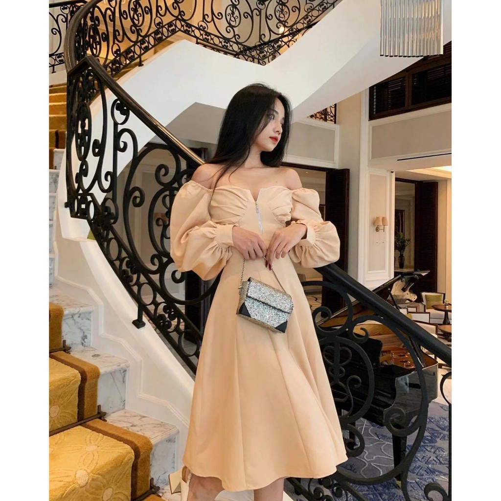 ĐẦM THIẾT KẾ KHOÁ NGỰC ( EMMA DRESS ) | BigBuy360 - bigbuy360.vn