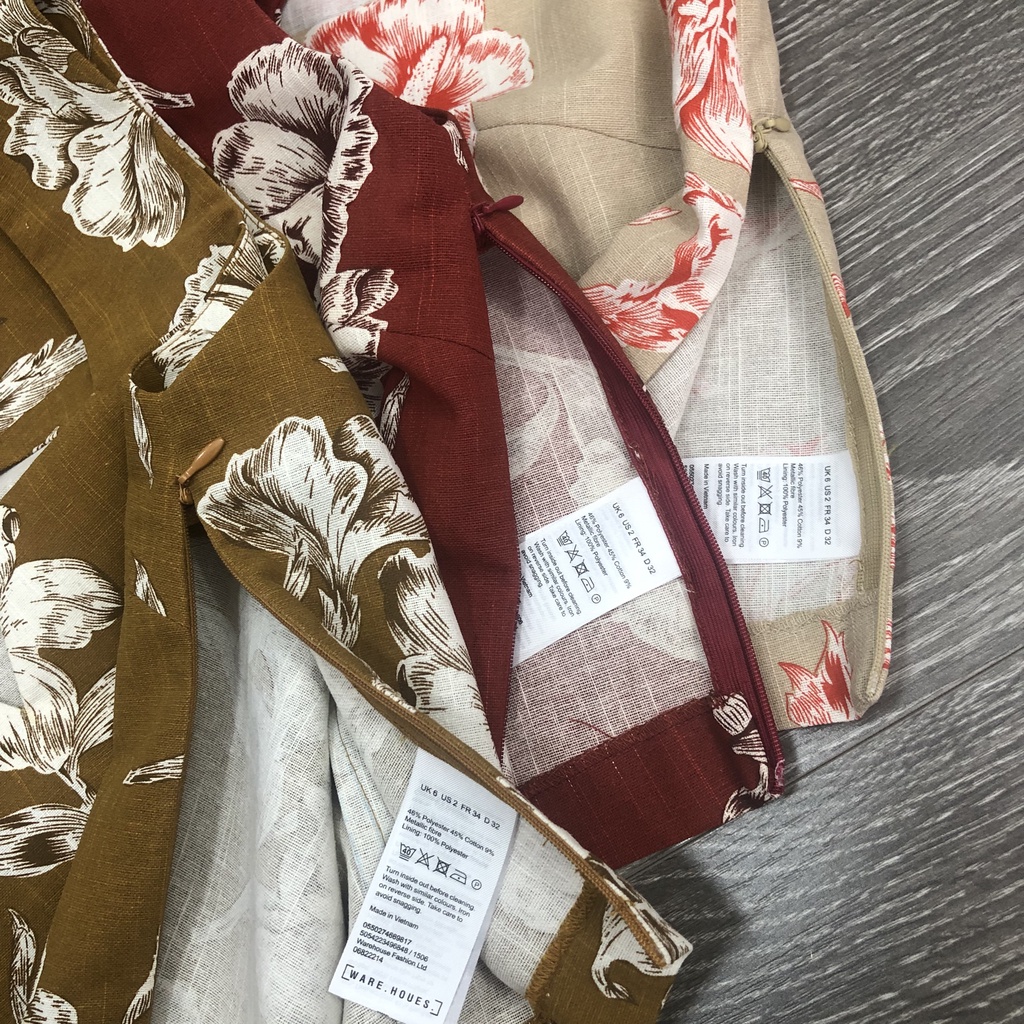 Set WARE HOUSE ngắn hoạt tiết hoa 3M