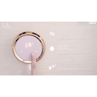 🏠🏠Máy hút sữa điện đôi thế hệ mới mát xa kích sữa Resonance🏠CHÍNH HÃNG FATZ BABY🏠
