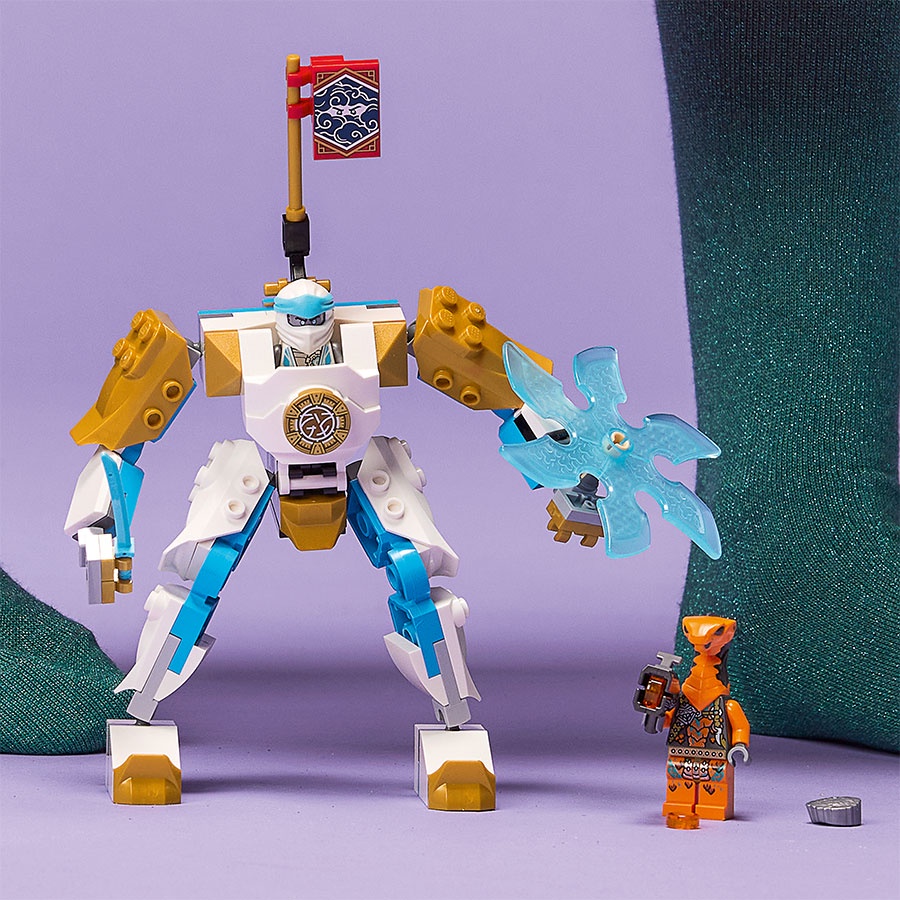 Đồ Chơi LEGO NINJAGO Chiến Giáp Dũng Mãnh Của Zane 71761