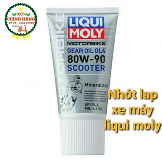 Nhớt lap xe máy liqui moly racing scooter gear oil 80w90 - 150 ml,nhớt hộp số xe máy liqui moly 80w90