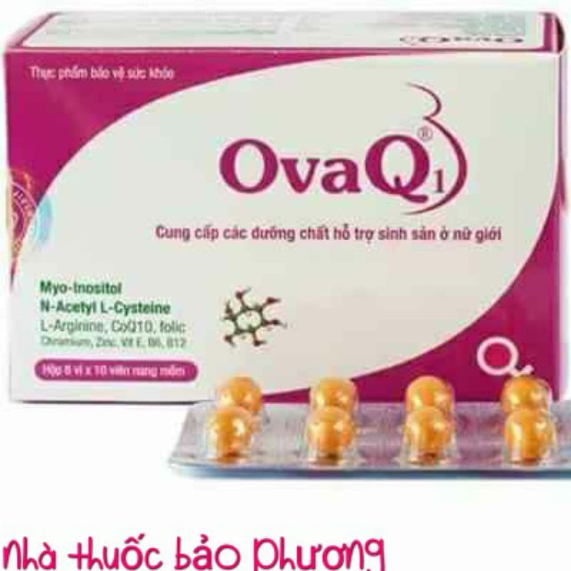 OvaQ1 và SpermQ hỗ trợ thụ thai