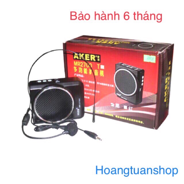 [Mã ELHA22 giảm 6% đơn 300K] [Freeship toàn quốc từ 50k] MÁY TRỢ GIẢNG AKER MR 2700