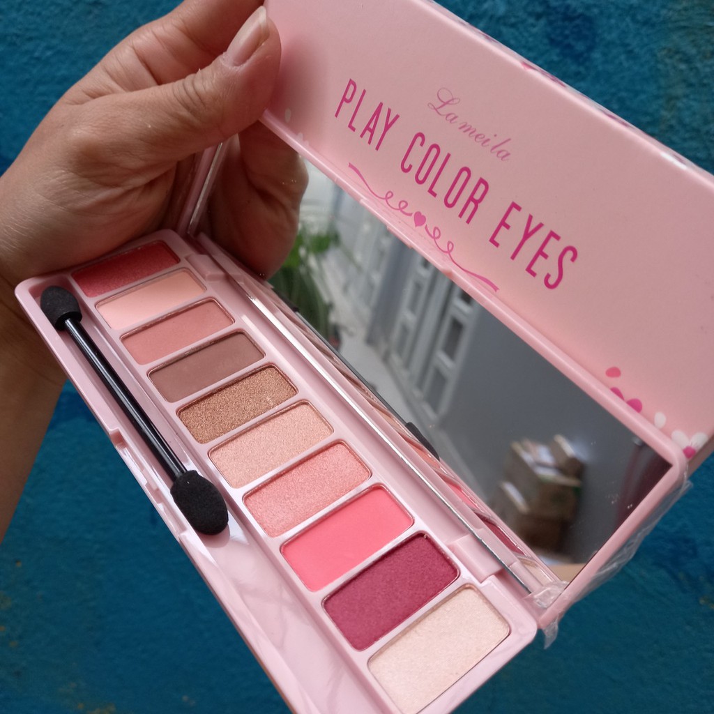 [ĐƯỢC CHỌN MÀU] Bảng Phấn Mắt 10 Màu Play Color Eyes Của Lameila Hàng Nội Địa Trung mt89