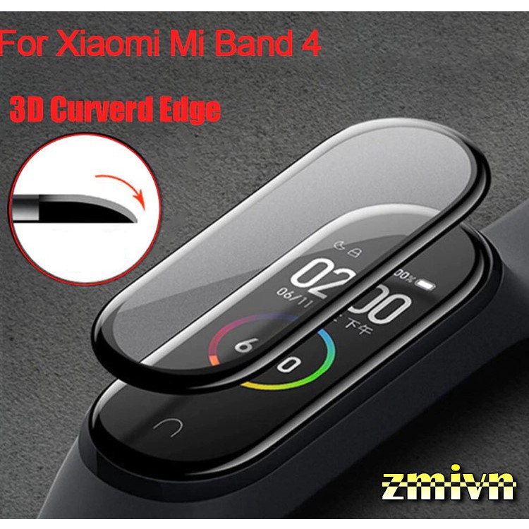 Miếng dán màn 3D chống xước dành cho Xiaomi Miband 4 / Miband 5 Miband 6