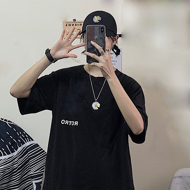 Dây Chuyền Mặt Hình Hoa Cúc Nhỏ Phong Cách Hip Hop Đường Phố Dành Cho Nam Và Nữ 22194