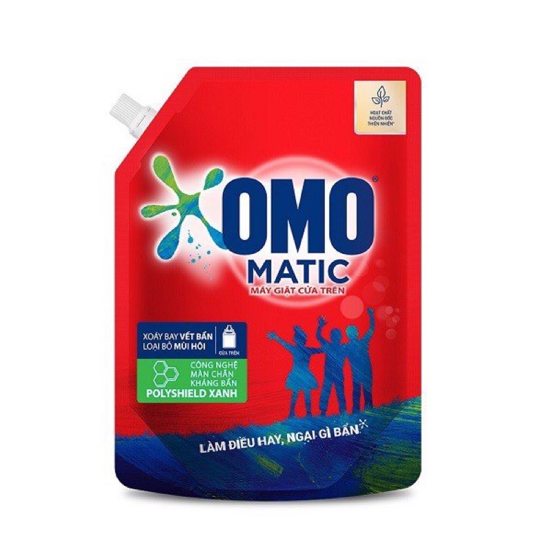 NƯỚC GIẶT OMO MATIC 2,2 kg (máy giặt cửa trên)