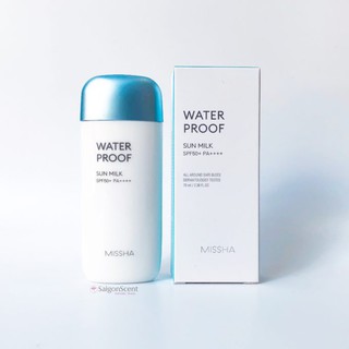 Kem Chống Nắng Missha All Around Safe Block Waterproof Sun Milk SPF50+/PA++++