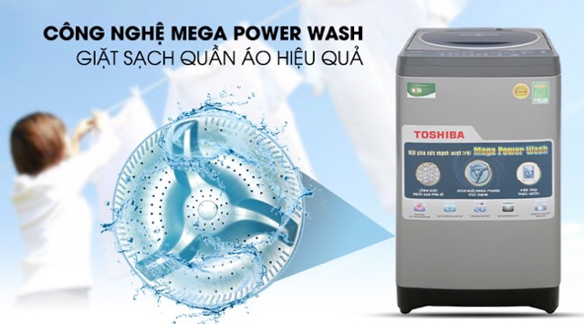 [ELHAL5 giảm 7% tối đa 1TR] Máy giặt Toshiba 8.2 kg AW-J920LV SB Mẫu 2019(Miễn phí giao tại HCM-ngoài tỉnh liên hệ shop)