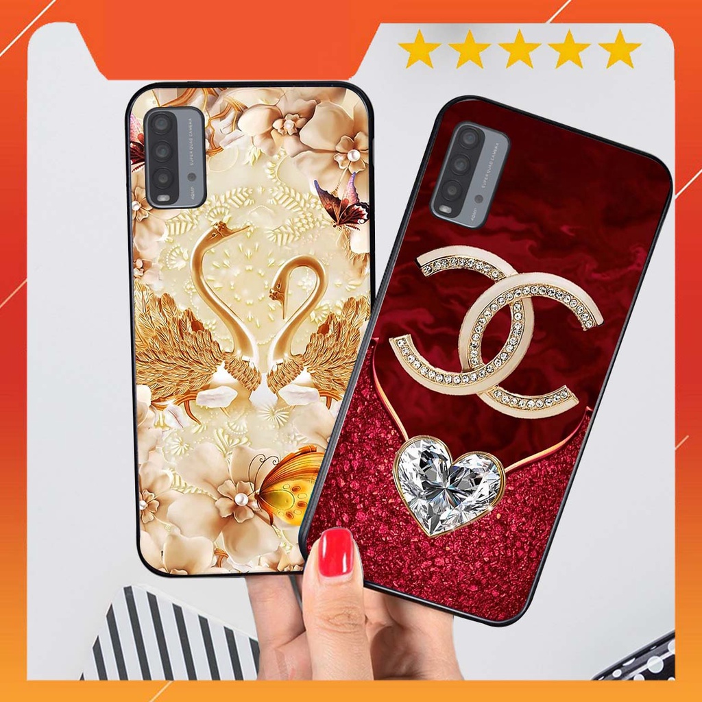 Ốp lưng Xiaomi REDMI 9T in hình hoa xinh xắn, hiện đại , thời trang ,phong cách