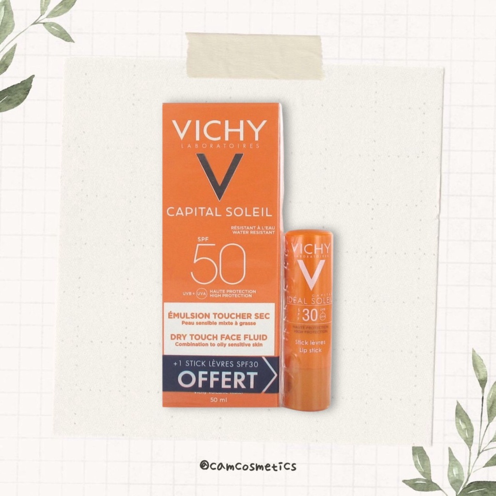 Kem Chống Nắng Vichy SPF 50 Ideal Soleil 50ml