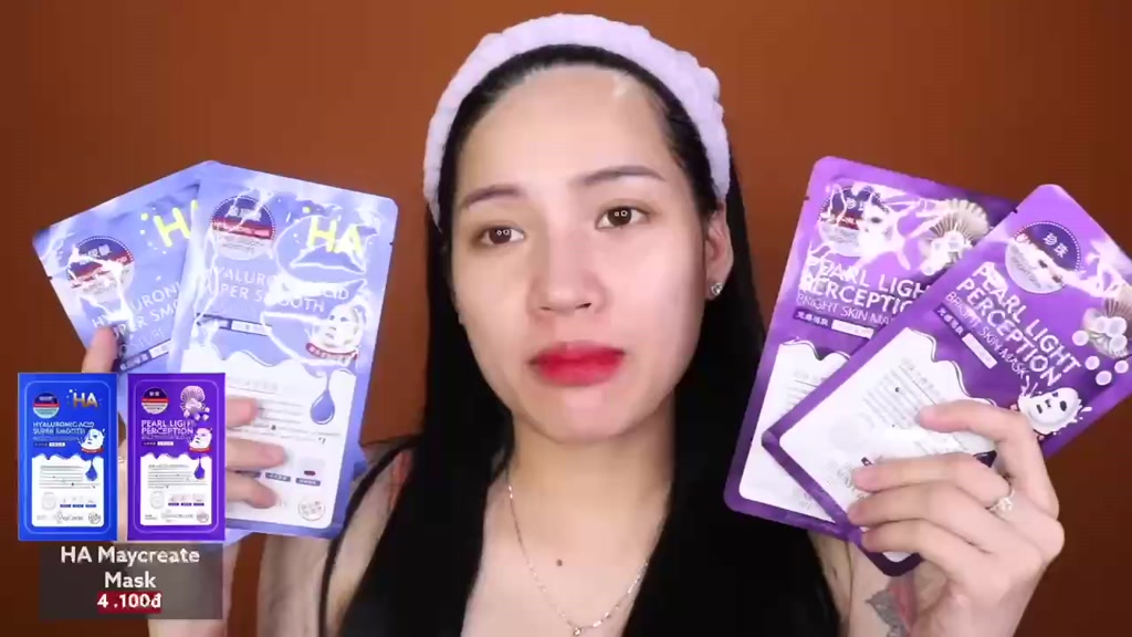 Mặt nạ dưỡng ẩm trắng da mặt HA Maycreate Mask 1 miếng mặt nạ giấy cấp ẩm dưỡng sáng da Nội địa Trung MN02 | BigBuy360 - bigbuy360.vn