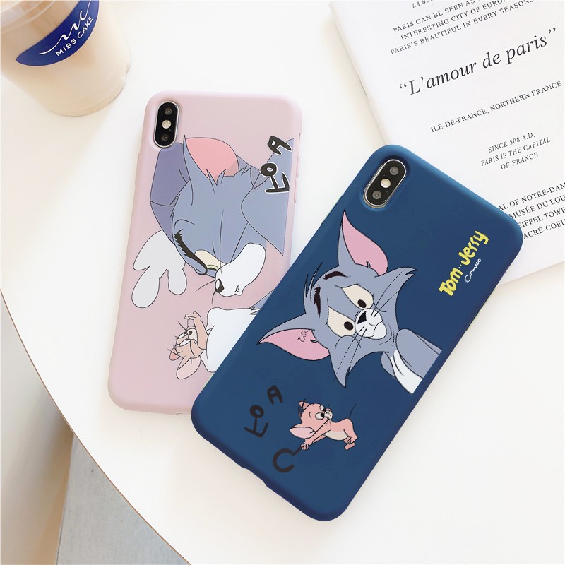 Ốp lưng iphone Catch Jerry TPU trơn dẻo mềm 5/5s/6/6plus/6s/6splus/7/7plus/8/8plus/x/xr/xs/11/12/pro/max/plus/promax | BigBuy360 - bigbuy360.vn