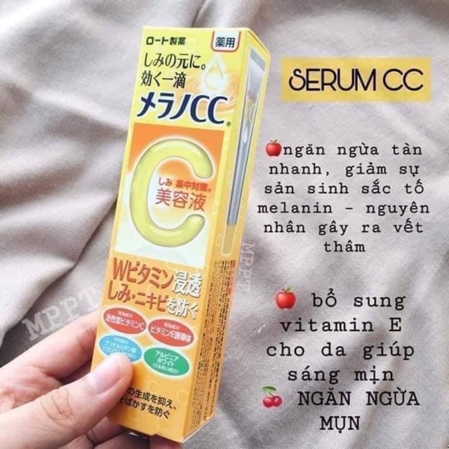 MELANO CC Tinh Chất Dưỡng Da Vitamin C Melano CC Beauty Essence 20ml