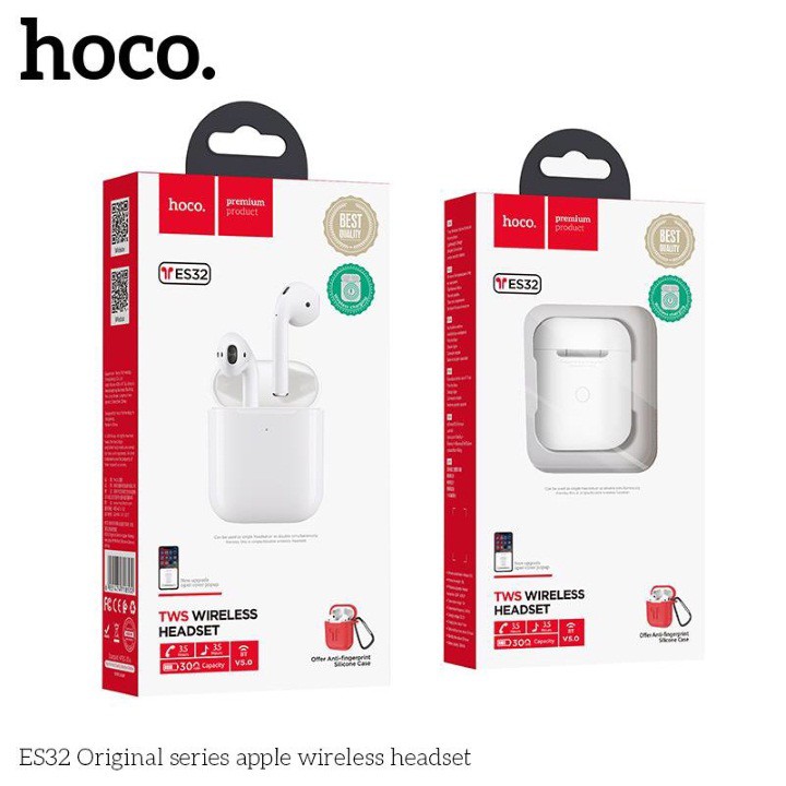 Tai Nghe Bluetooth ES32 HOCO Original TWS Hỗ Trợ Sạc Không Dây