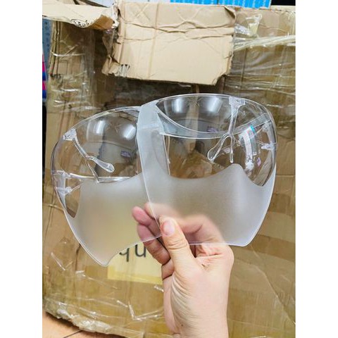 Mắt kính trơn chống dịch, chống giọt bắn nhựa cứng chống dịch, mẫu nhám | BigBuy360 - bigbuy360.vn