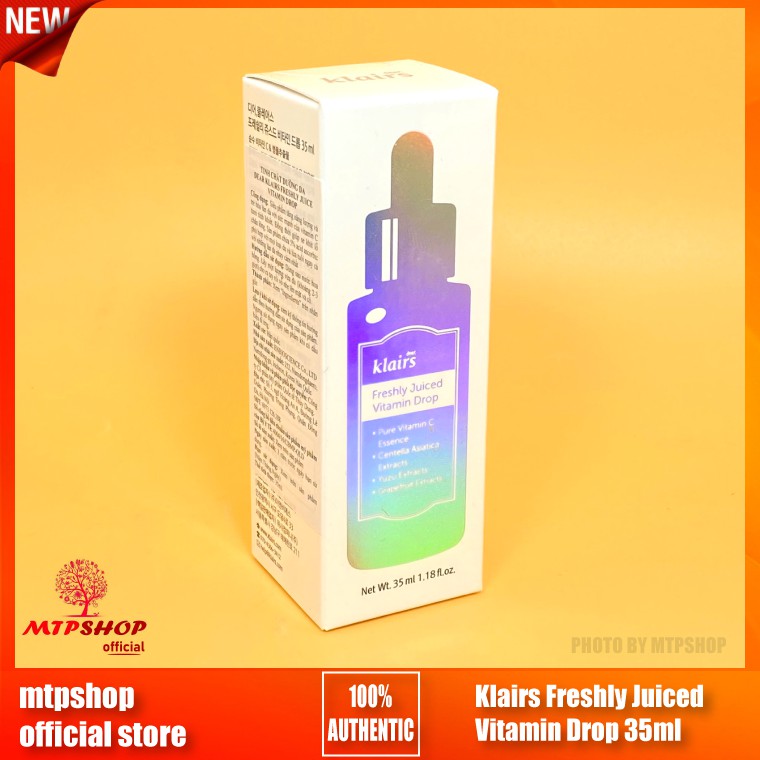 Tinh Chất Klairs Freshly Juiced Vitamin Drop 35ml