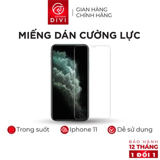 Miếng Dán Điện Thoại Phim Lụa Bảo Vệ Màn Hình Điện Thoại iPhone 11 Pro Max DIVI P6369 Chống Trầy - Hàng Chính Hãng