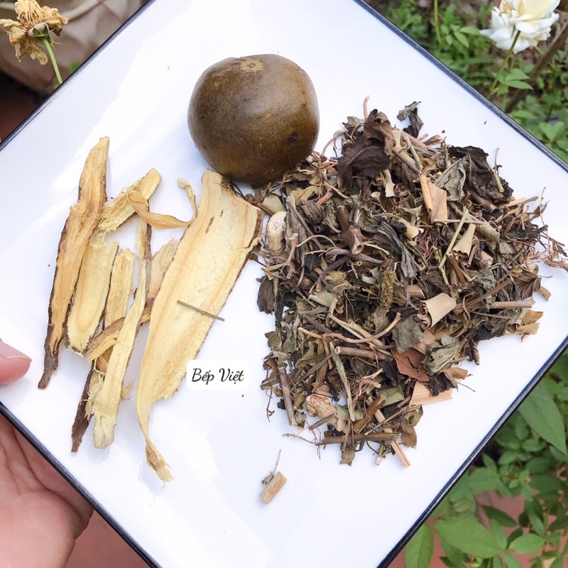 Trà thanh nhiệt, la hán, cam thảo