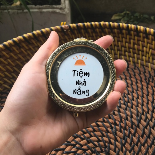Phôi Gương Thêu Cầm Tay Loại I