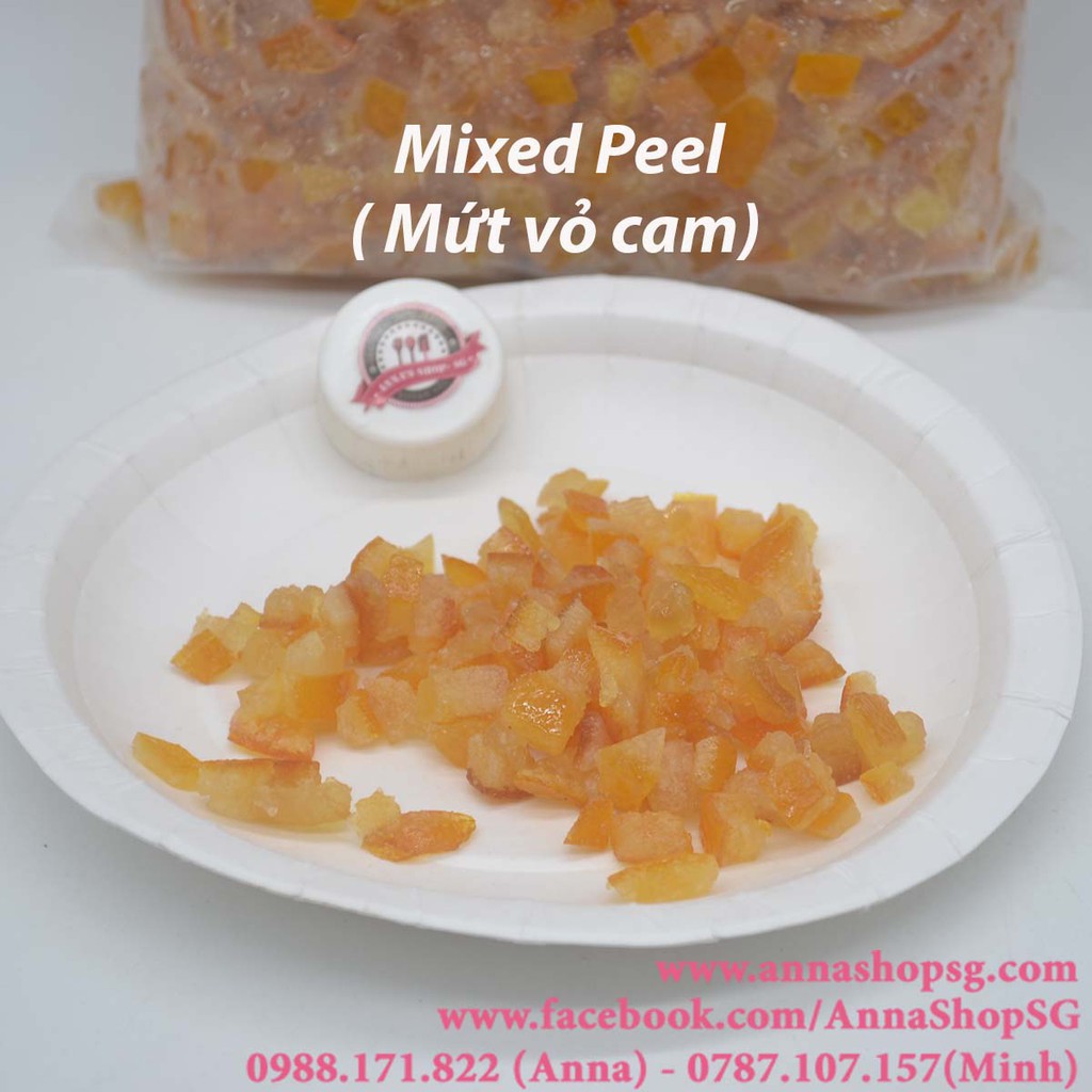 MIXED PEEL (MỨT VỎ CAM) 100g