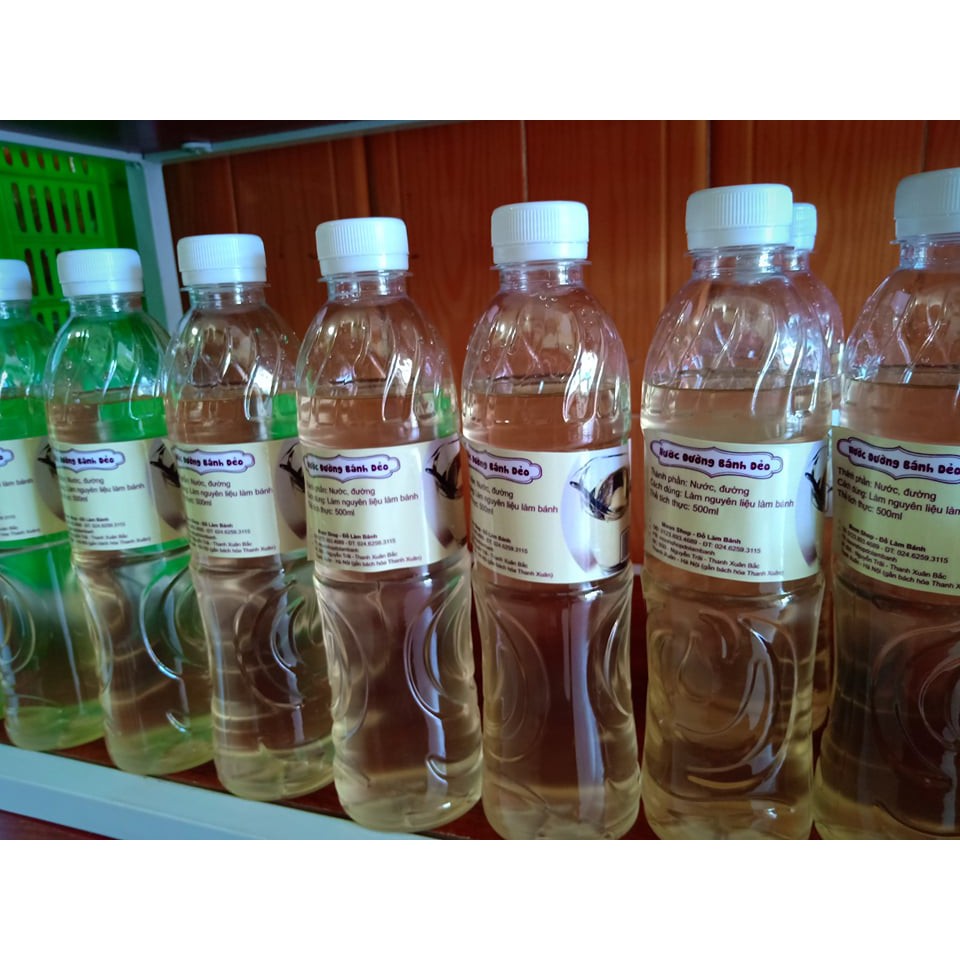 Nước đường bánh dẻo 500ml ( 650gr)