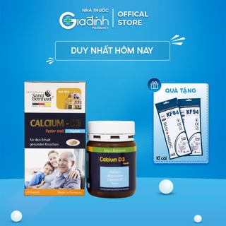 Viên uống Calcium D3 Kapseln bổ sung canxi và vitamin cho xương chắc khỏe hộp 60 viên