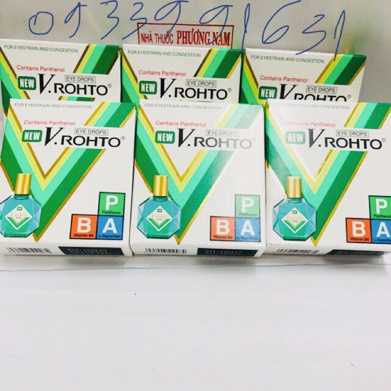 Nhỏ mắt new VROHTO chai 13ml