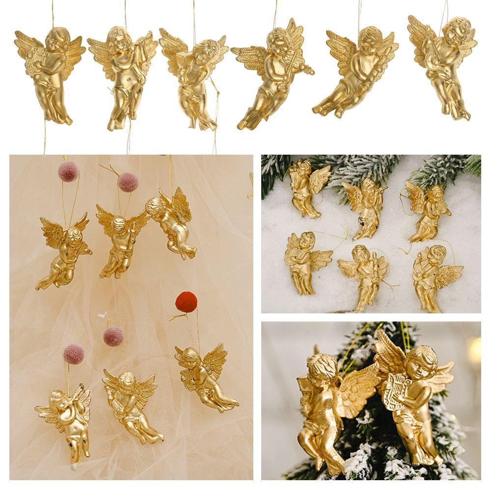 Set 4 / 6 Phụ Kiện Treo Trang Trí Giáng Sinh Năm Mới