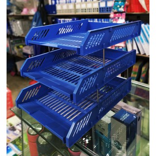 DELI 9209 khay tài liệu để bàn 3 tầng