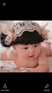 Set kẹp tóc cho bé