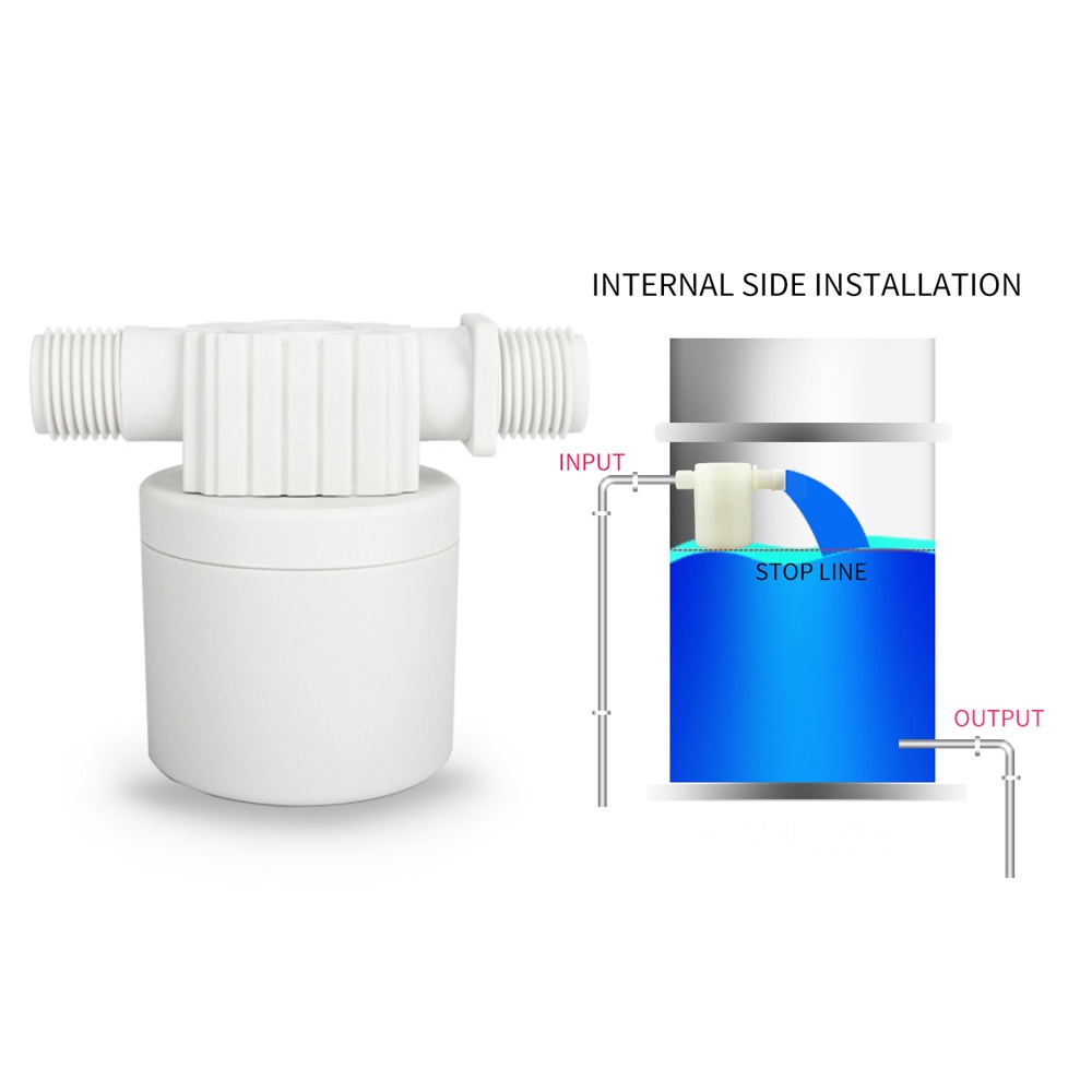 Van điều khiển mực nước DN15 20 25 Van Bơm Nước Tự Động Tự Động Ngắt Lại Được Cho Bể Cá
