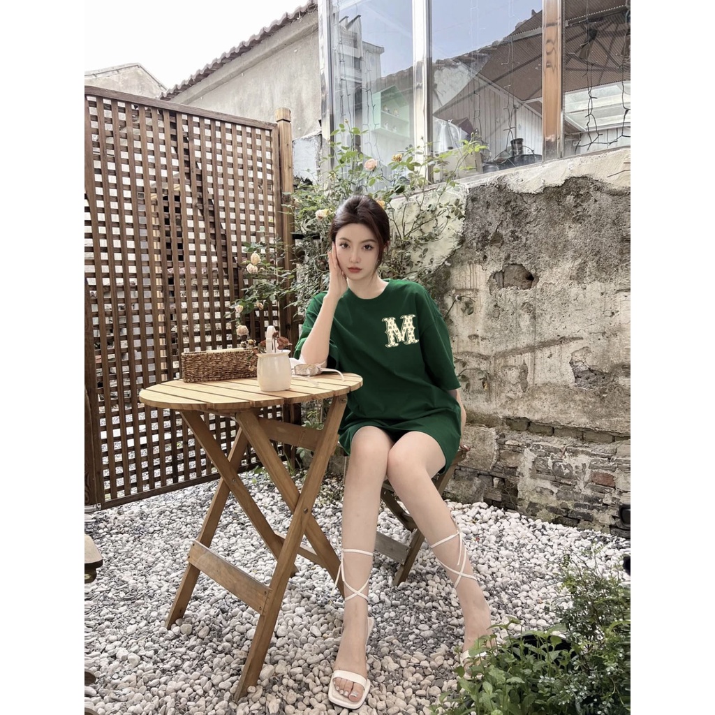 Áo thun nữ form rộng đẹp tay lỡ kiểu hàn quốc chất vải cotton mềm mịn AT274 Miucho in basic