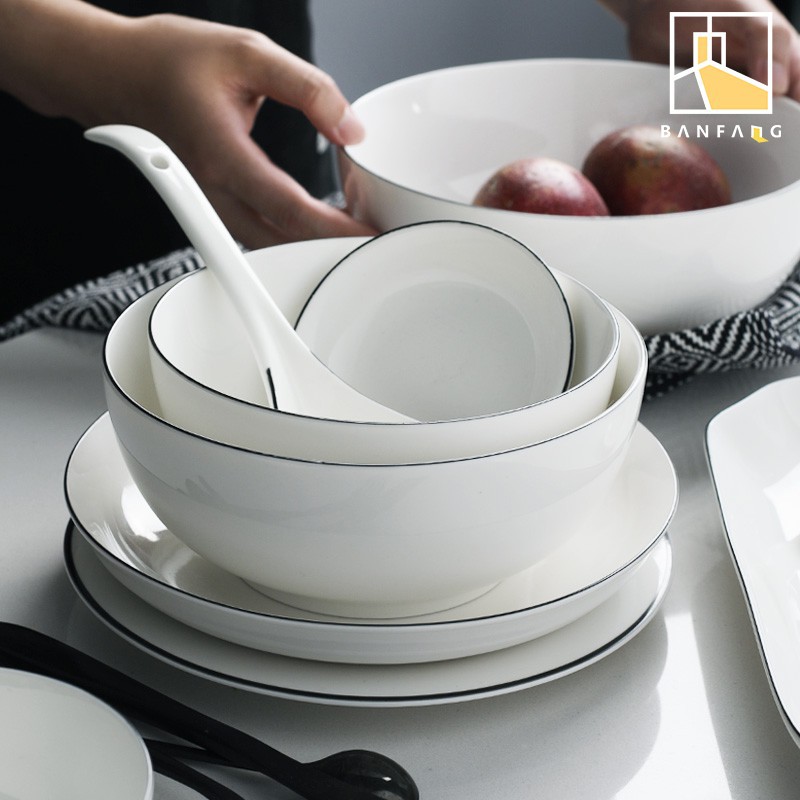 BANFANG Đồ dùng ăn uống tùy chọn chất liệu gốm sứ chất lượng cao tiện dụng | BigBuy360 - bigbuy360.vn